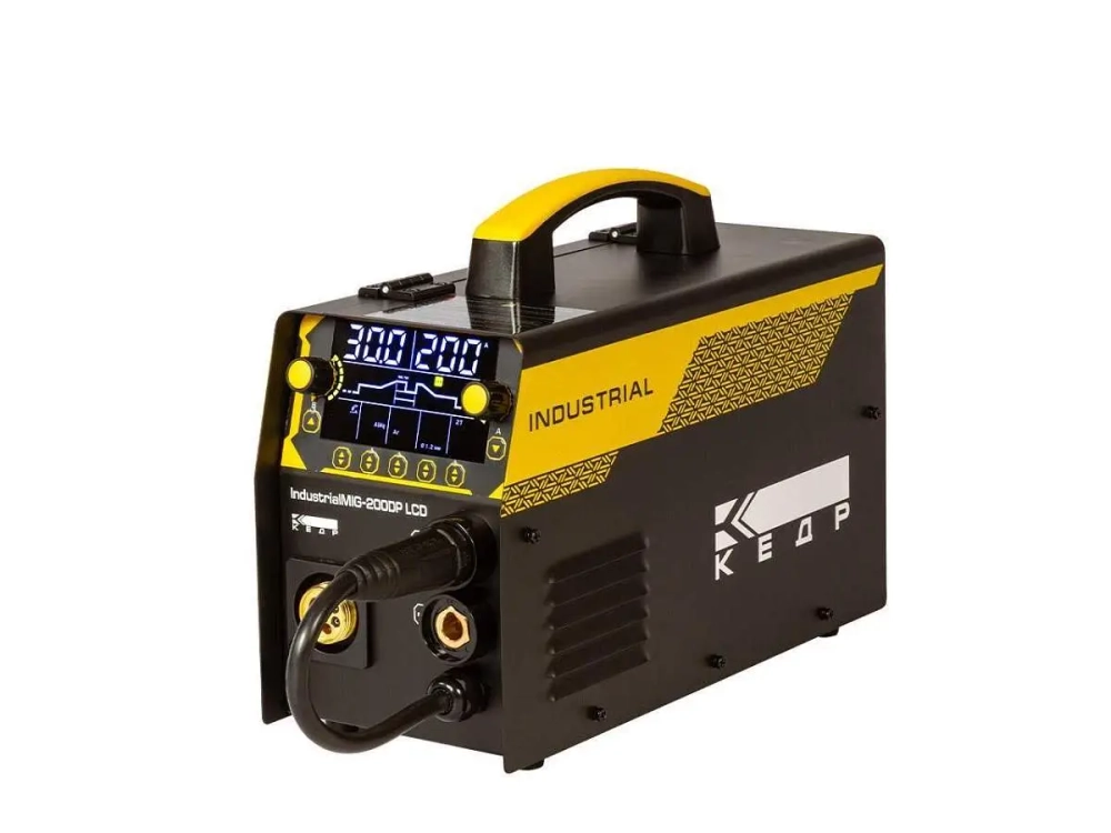 Полуавтомат КЕДР IndustrialMIG-200DP LCD (230В, 30-200А) 8031645