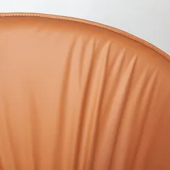 Полукресло Sofia, терракотовая экокожа Soft-Touch