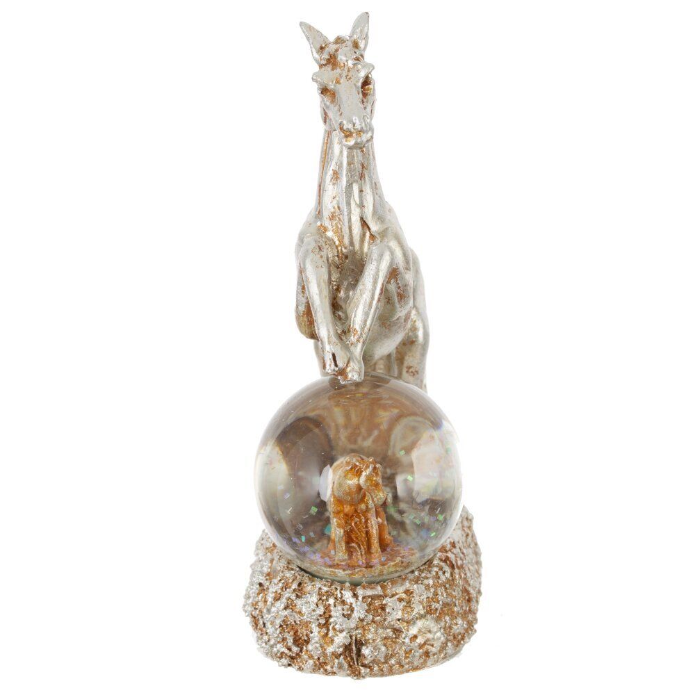 GAEM Фигурка декор в стекл шаре "Лошадь", L9,5 W5 H14 см, 2в.