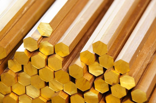 Шестигранник латунный 27 п/тв ПТ АВ ЛС59-1