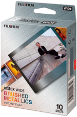 Фотопленка Fujifilm INSTAX WIDE BRUSHED METAL 10 шт