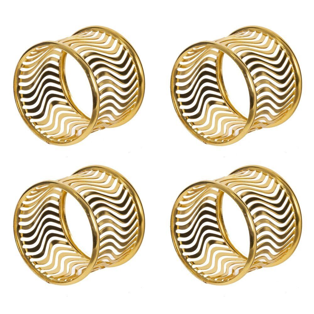 GAEM Набор из 4-х колец для салфеток, L11 W4,5 H11 см