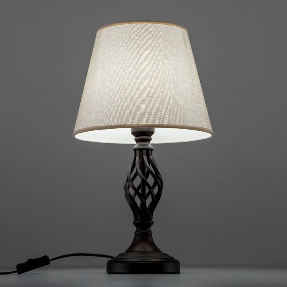 Citilux Вена CL402855 Настольная лампа с абажуром Венге