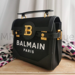 Черная текстильная сумка B-Buzz 23 Balmain