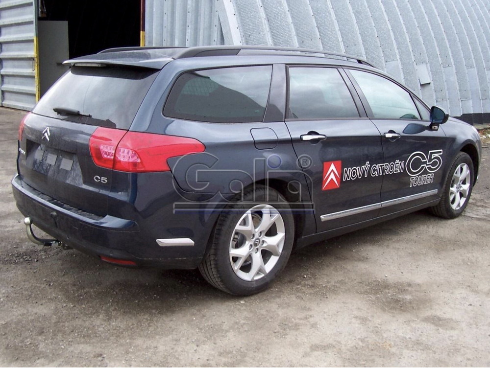 Фаркоп оцинкованный Galia C058A для Citroen C5 III универсал 2008-(паспорт и сертификат в комплекте)(без электрики)
