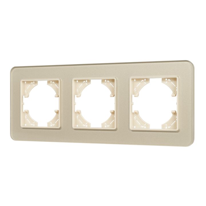 Рамка стеклянная FRM-OMALI-GS-3-GD Arlight 049699