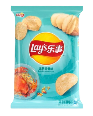 Чипсы Lay's со вкусом жареного краба