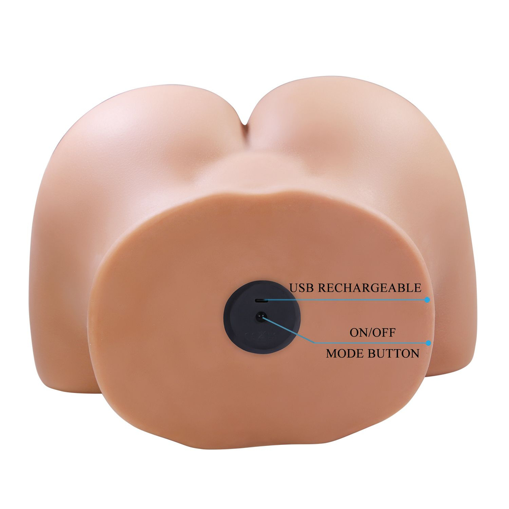 Телесный мастурбатор Julia с 2 любовными тоннелями (Цвет: телесный)