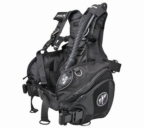 Жилет-компенсатор BCD FanDiver Меридиан Про 2025 черный