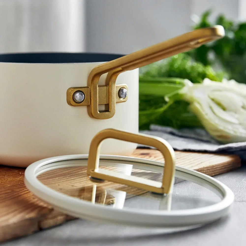 GreenPan Сотейник Stanley Tucci™ 16 см 1,9 л + крышка Off White