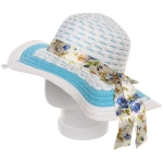 Шляпа женская с широкими полями «TiraMiSu- Николь», микс 4 цвета, р58, ширина полей 10 см
