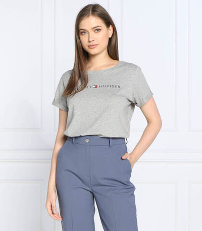 футболка Tommy Hilfiger - серый(UW0UW01618)