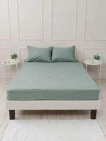 YEERNA простыня на резинке 160*200 зеленый