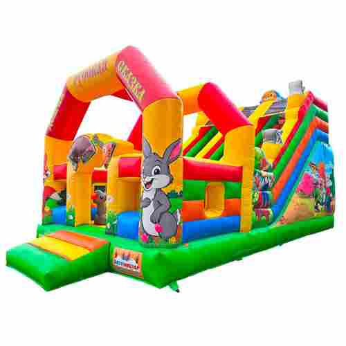 Коммерческий надувной батут «Добрая русская сказка 5», 8*4*5 м