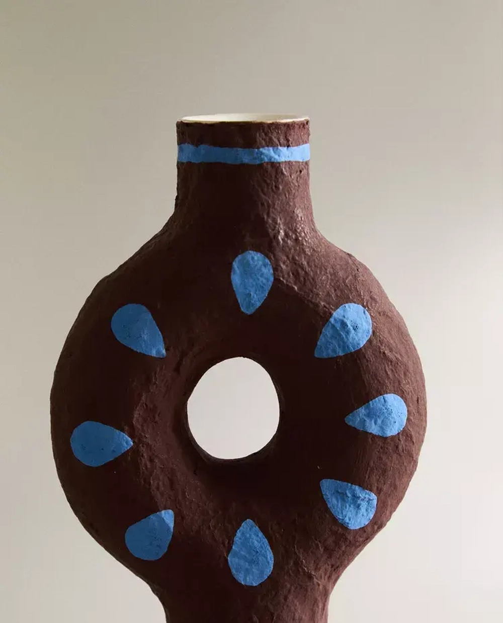 ZARA HOME ПОДСВЕЧНИК ИЗ ПАПЬЕ-МАШЕ, РАЗНОЦВЕТНЫЙ