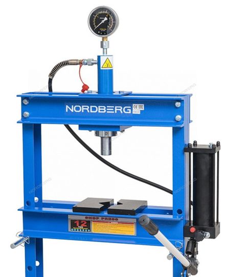 Цена на NORDBERG (N3612F) Гидравлический пресс, 12 т, ножной привод