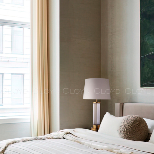 Настольная лампа Cloyd MARCELL T1 / выс. 66 см - латунь (арт.30076)