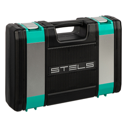 Набор инструментов 1/2", 1/4", CrV, 12 гранные головки, пластиковый кейс, 82 предмета Stels