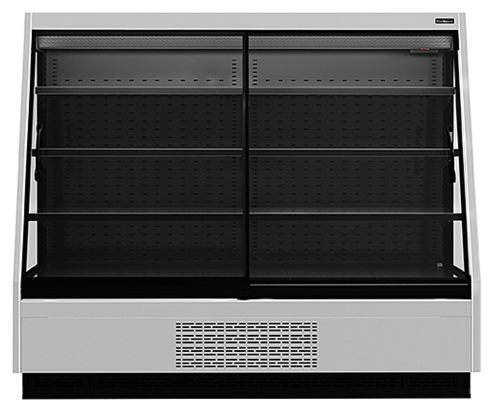 Горка холодильная Carboma F16-08 VV 1,9-1 STANDARD фронт X1 версия 2.0 9006-9005