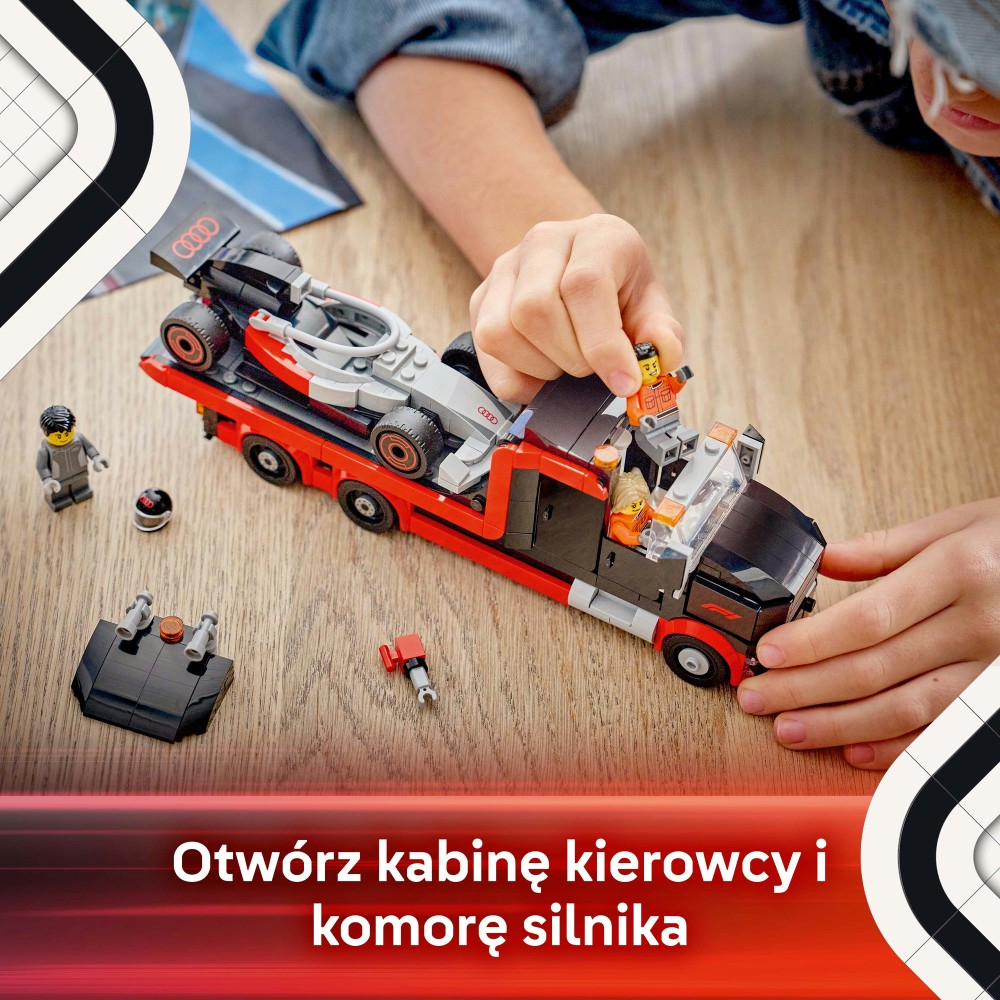 LEGO City - Грузовик F1 с болидом Audi F1 60493