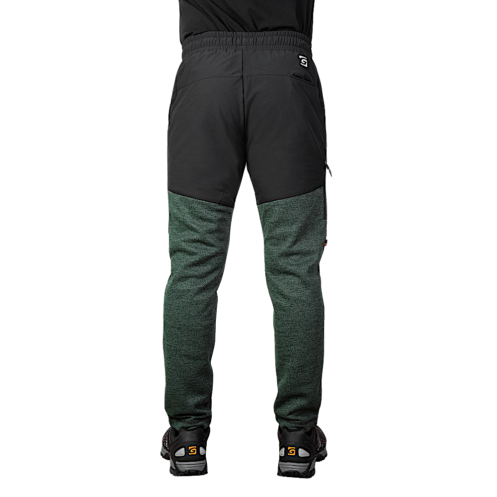 Брюки флисовый Graff 233-P-SP с вставками Олива -