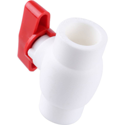 Кран-мини шаровой KALDE 20 / красный