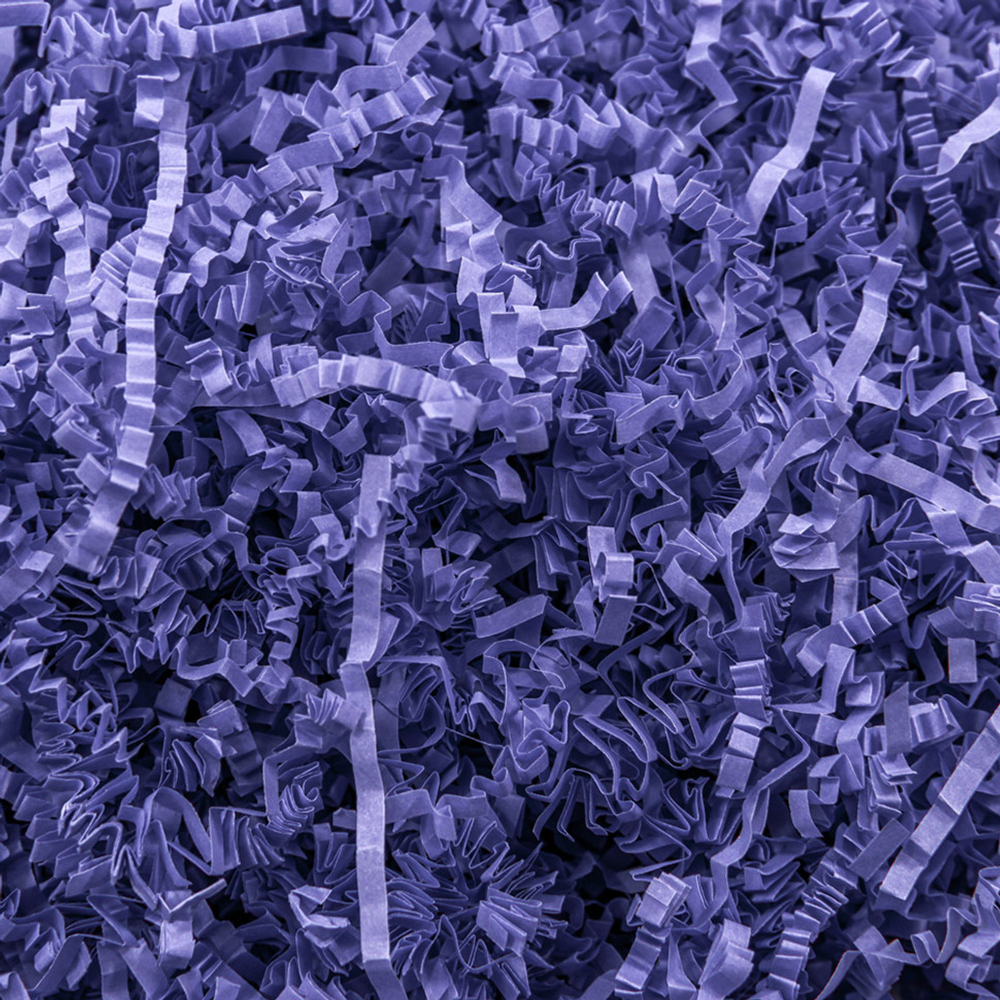 Наполнитель Бумажный 100г Гофрированный (Фиолетовый)