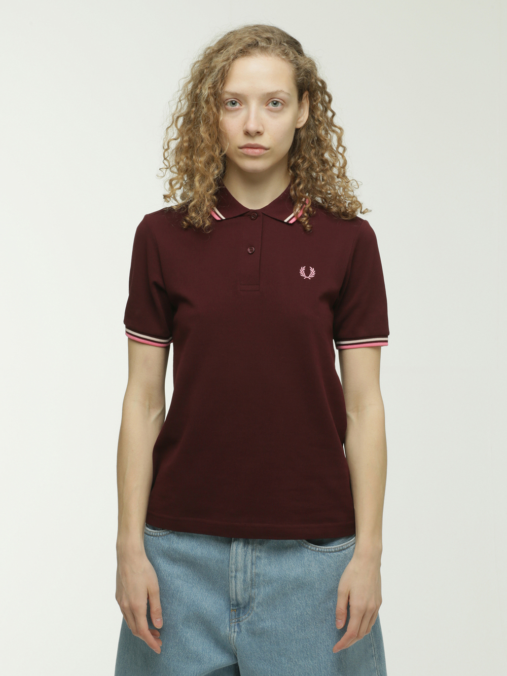 Женская Рубашка-поло Twin Tipped Fred Perry