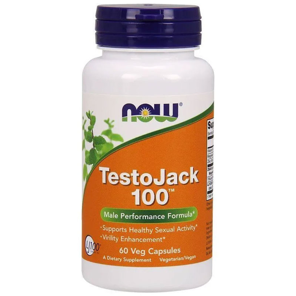 NOW TestoJack 100 (60 капс.)