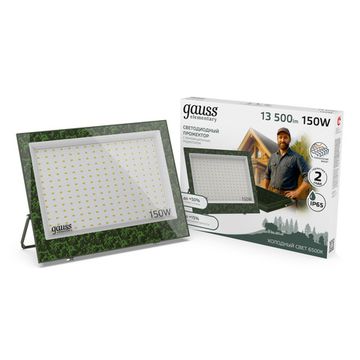 Светодиодный прожектор 150W 6500К IP65 GFD007 хаки Elementary Gauss