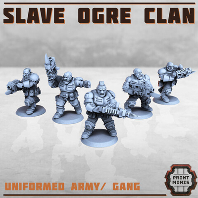 Astra Militarum Slave Ogryn Clan