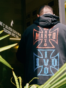 Худи MANTO GHOST FIGHTER OVERSIZE