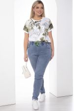 Футболка Джунгли (белая) Б8719 LT Collection