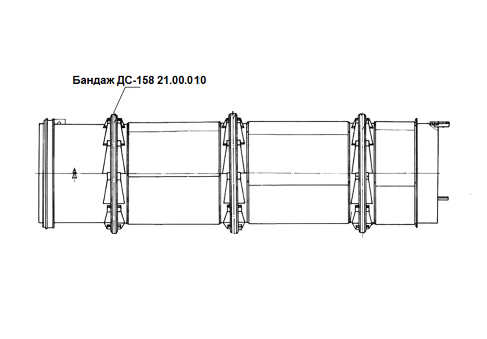 Бандаж (газ) ДС-158-1 21.00.010