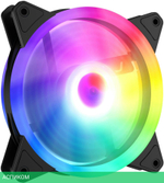 Вентилятор для корпуса GMNG GG-CF120ARGB2-PWMBK ARGB черный