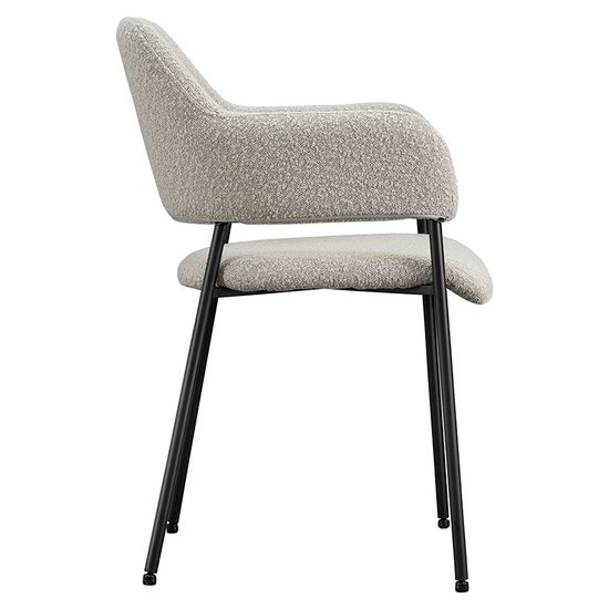 Стул wendy, букле, серый