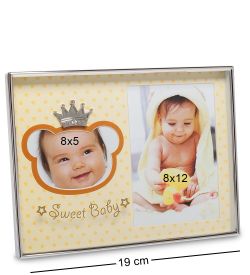 Bellezza Casa CHK-125 Фоторамка «Наше счастье» (на 2 фото: 8х5, 8х12)