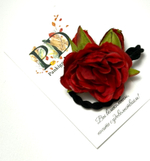 Резинка для волос Pankigno Design роза с бутонами