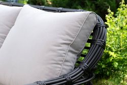 "Ницца" лаунж-зона из искусственного ротанга, цвет бронзовый