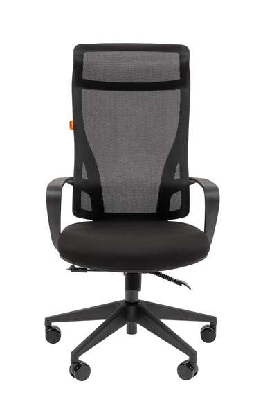 Офисное кресло Chairman CH577 черный пластик, черный