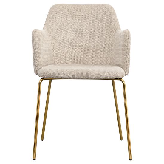 Стул dwight, фактурный шенилл, светло-бежевый