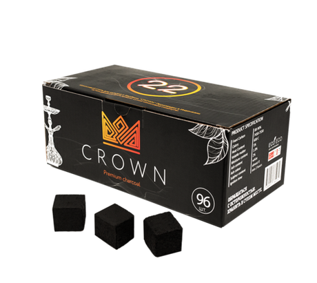 Уголь кокосовый Crown 22 мм (1кг)