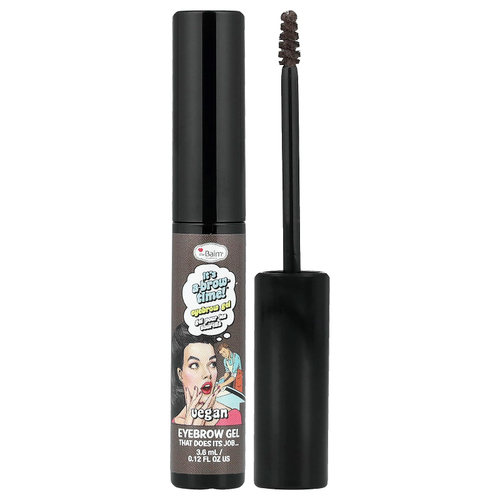theBalm Cosmetics, It's A-Brow Time!®, гель для бровей, темно-коричневый, 3,6 мл (0,12 жидк. унции)