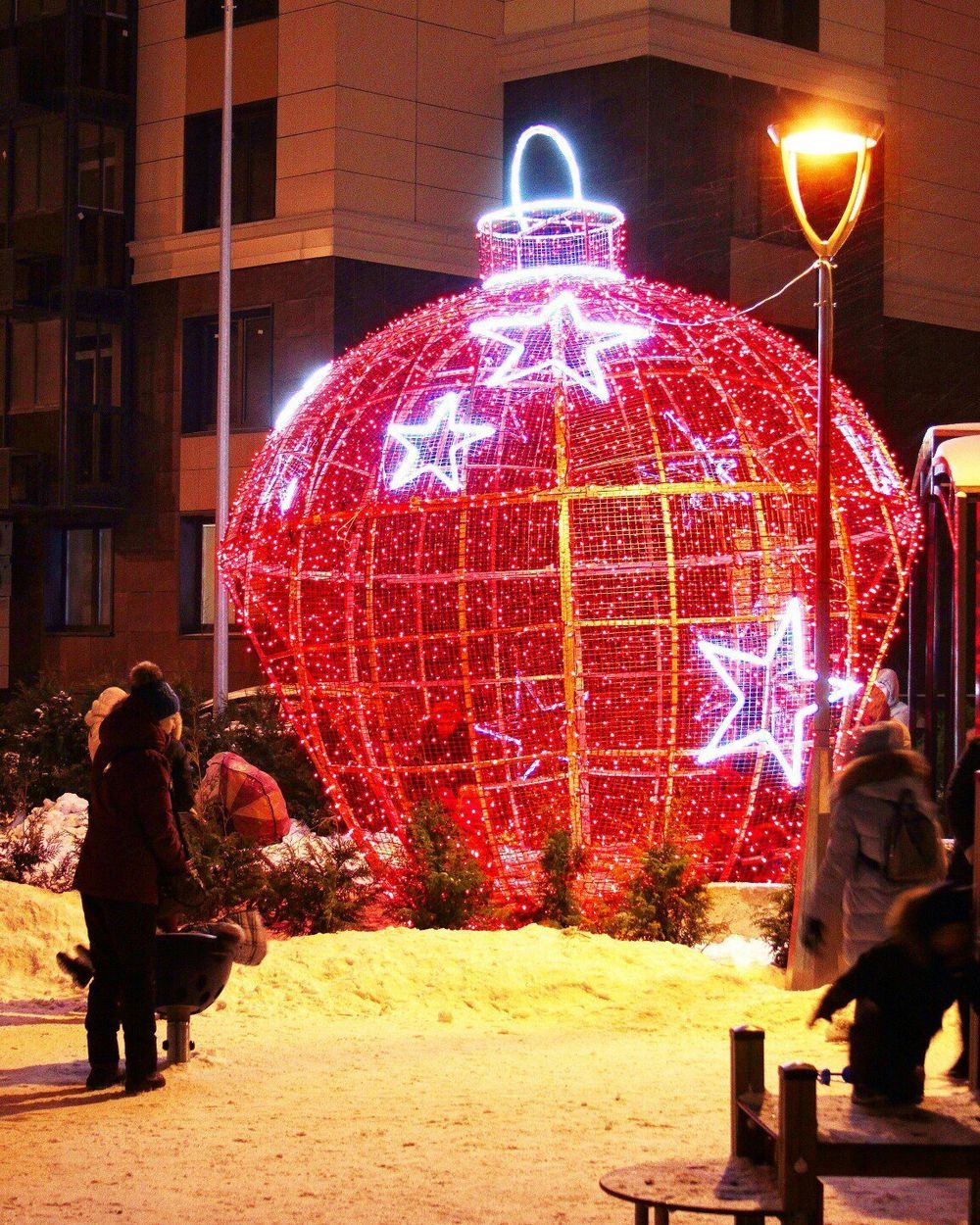 Светящийся Шар со звездами (с проходом)