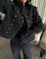 Джинсовка в азиатском стиле