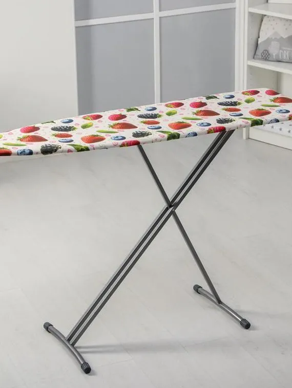 Доска гладильная Nika «Ника 1+», 122,5×34,5 см, регулируемая высота до 80 см, рисунок МИКС