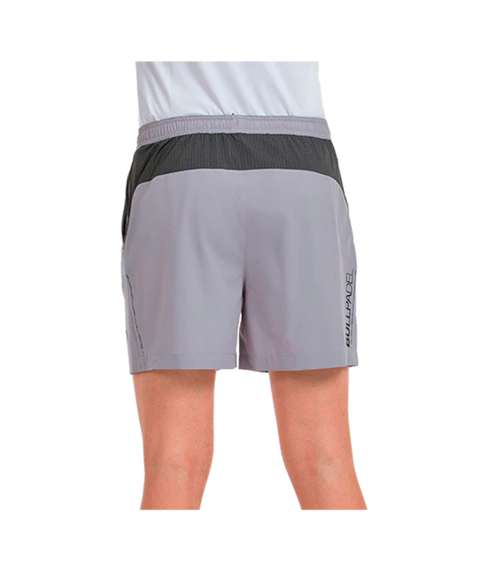 Шорты для падел Bullpadel Muinos Серые 2025 | Спортивная мужская одежда
