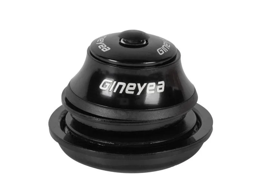 Рулевая колонка Gineyea GH-838D, конусная, 1,1/8"-1,5"; 28.6/44-56/30, черный