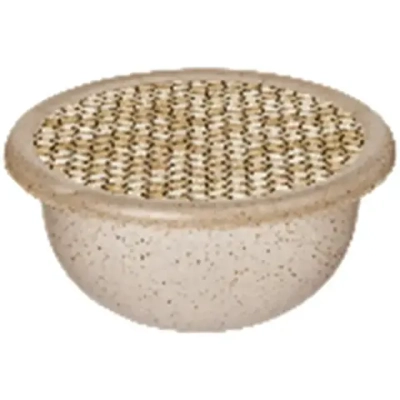 Миска «Palermo» 1,2л с крышкой с декором (бесцветный)