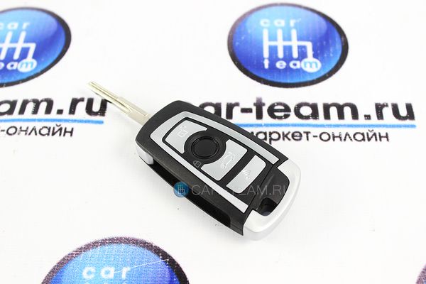 Ключ выкидной с платой в стиле BMW на Лада Гранта FL (2018+)